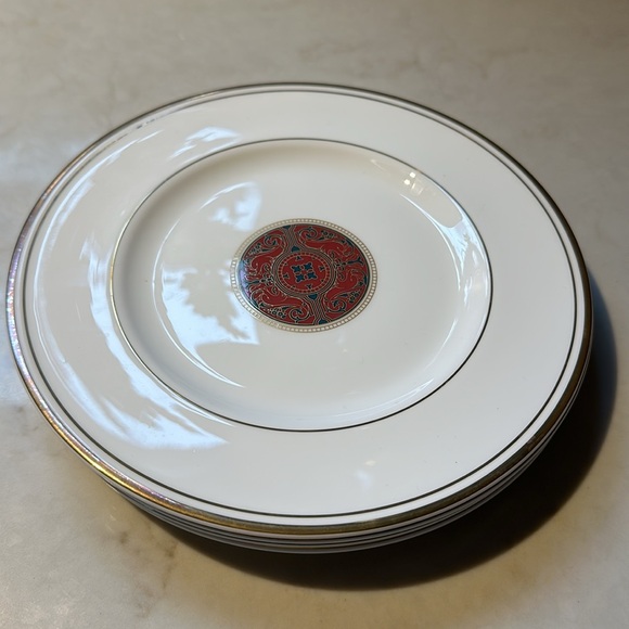 Royal Doulton Martinique Salad Dessert Plates set of 4 - Picture 2 of 5